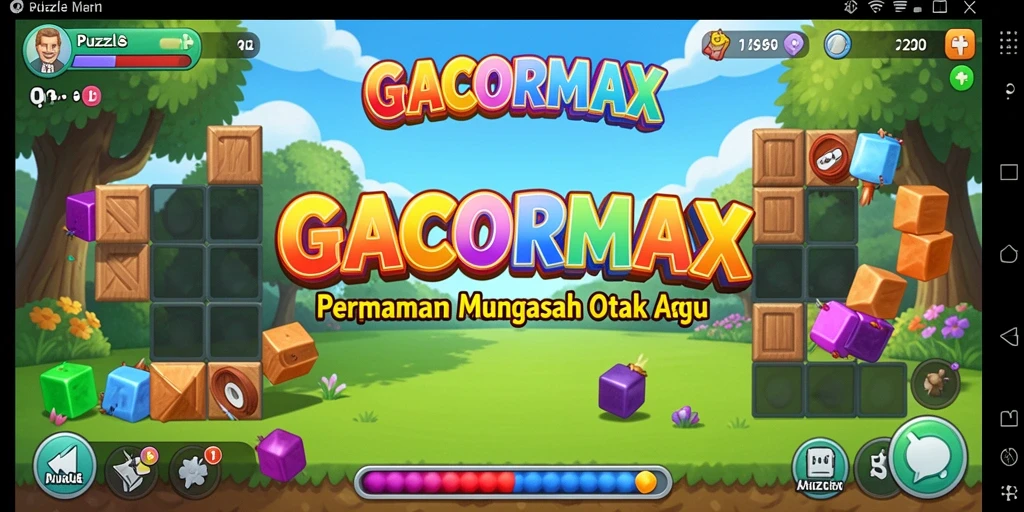 Tampilan gameplay GACORMAX yang menarik dan menantang.