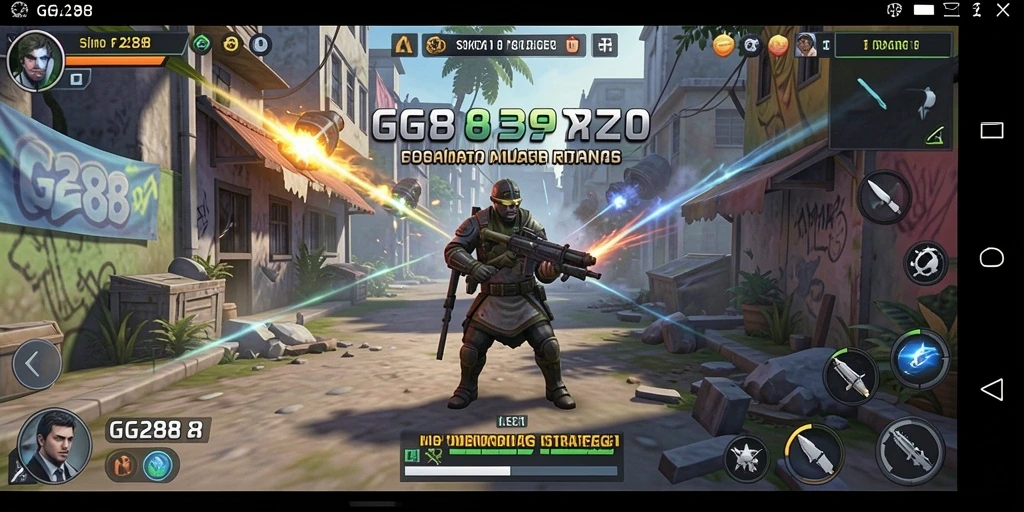 Tampilan gameplay GG288 dengan berbagai interaksi dan elemen strategi.