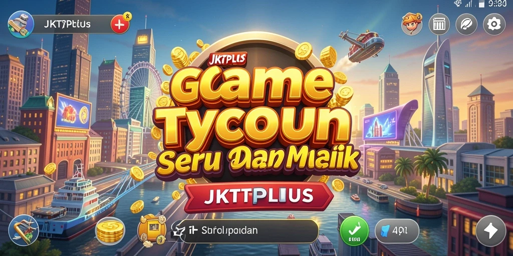 Tampilan gameplay seru dan mendebarkan di JKTPLUS.