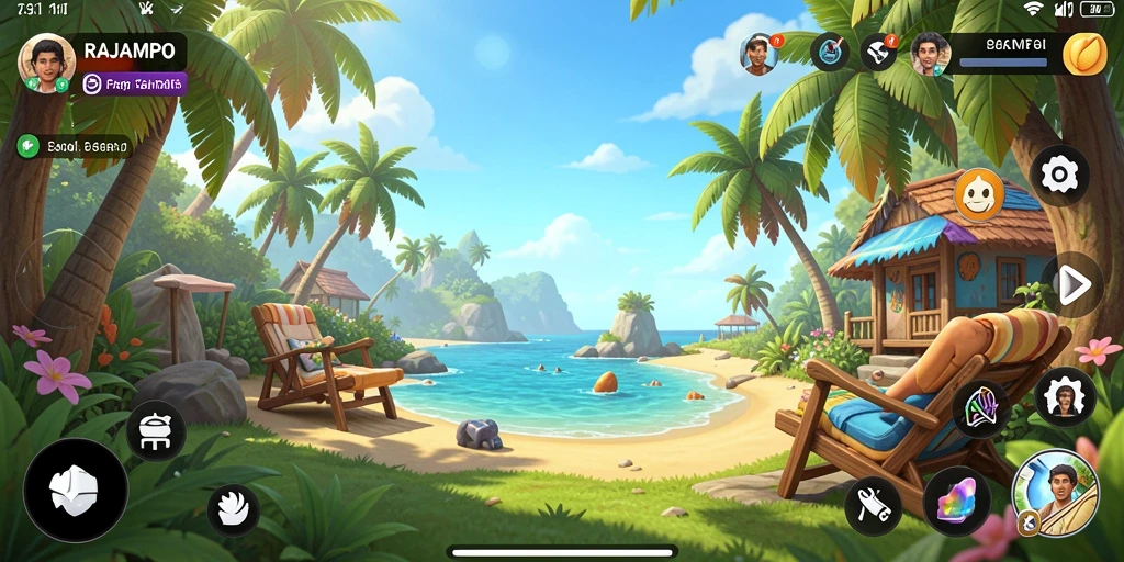 Screenshot RAJAMPO menampilkan gameplay yang menarik dan interaktif.